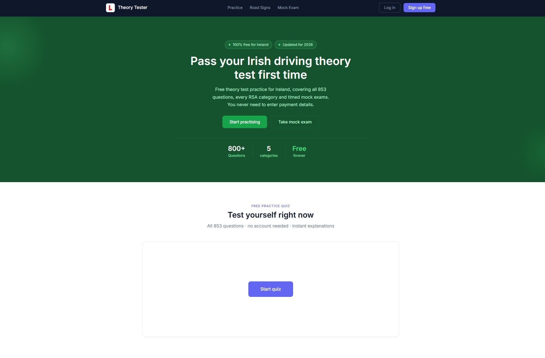 Theory Tester